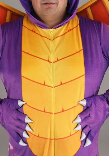 Vista 9 de Disfraz de Spyro el Dragón para adultos de talla grande