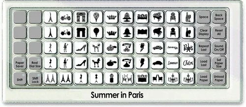 Vista 2 de Cricut Cartucho de temporada, Verano en París