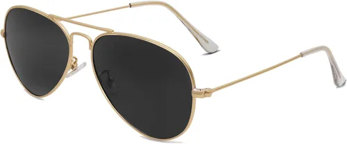 Vista 3 de SOJOS Classic Aviator Polarized Sunglasses for Men Women Vintage Retro