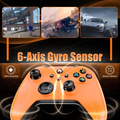 Vista 5 de Gamrombo Control inalámbrico compatible con Xbox oneXbox One SXbox One XXbox Series XXbox Series SAndroidiOSPC, control remoto