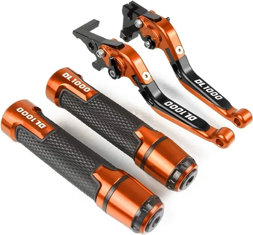 Vista 8 de Palancas de embrague de freno de motocicleta CNC para Suzuki VStrom 1000 DL1000 DL 1000 2002 2003 2004 2005-2016 V-Strom DL1000 (color : 4)