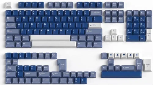Vista 15 de Fogruaden Juego de teclas PBT, teclas personalizadas de perfil cereza para teclas de teclado mecánico (9009)