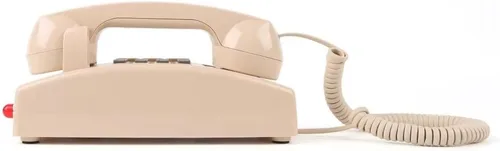 Vista 8 de Teléfono doméstico TRIMLINE vintage con cable, teléfono fijo de montaje en pared, teléfono de emergencia SOS con botón grande para personas mayores