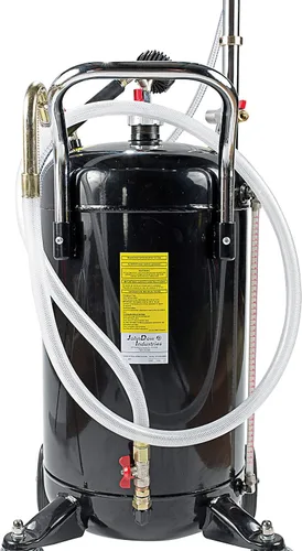 Vista 4 de JohnDow Industries JDI-20COMBO Evacuador combinado de líquidos y drenaje de aceite usado, autoevacuación, manguera de descarga reforzada de nailon
