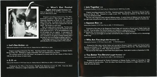 Vista 6 de My Generation The Very Best of the Who