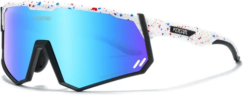 Vista 22 de Gafas de sol polarizadas deportivas para mujeres y hombres, UV400, gafas de ciclismo, béisbol, correr, pesca, al aire libre, resistentes al viento