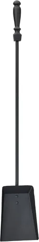 Vista 8 de Uniflame Juego de fuego negro de 5 piezas con asas de bola y base cuadrada Ball Handles and Square Base