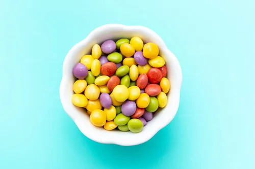 Vista 4 de YumEarth - Organic Giggles, caramelo ácido masticable
