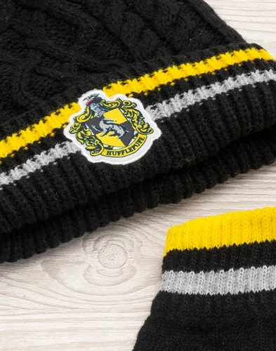Vista 5 de Harry Potter Sombrero Y Guantes Set Niños Casa Opciones De Punto Beanie