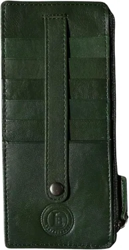 Vista 21 de Leatherboss - Funda para tarjetas todo en uno, cartera delgada con correa de protección para tarjetas, Beige, Cartera con tarjetero