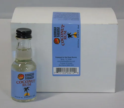 Vista 7 de Amber Cuban Essence - Caja de 12 Botellas - Cada uno hace 1 litro