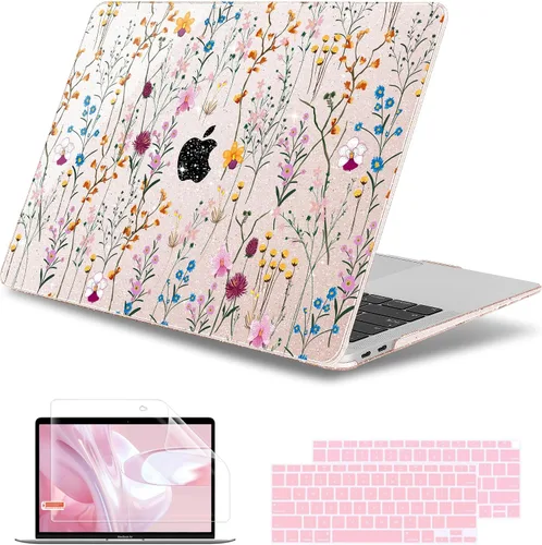 Vista 26 de May Chen Funda compatible con MacBook Air de 13 pulgadas 2022 2021, versión 2020-2018 Modelo: M1 A2337 A2179 A1932, carcasa rígida de plástico