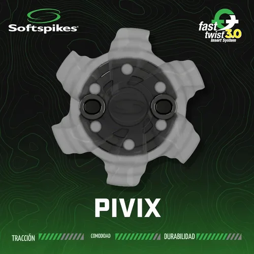 Vista 8 de Softspikes PiViX Tacos de Golf - Fast Twist 3.0-18 Unidades Azul