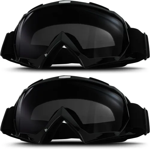 Vista 8 de Gafas de motocicleta ATV para motocross, para bicicleta de tierra, antiarañazos, UV400, protección para los ojos, gafas para todoterreno