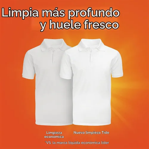 Vista 4 de Tide Detergente Líquido para Ropa, Original, 96 Cargas, 138 Onzas Líquidas