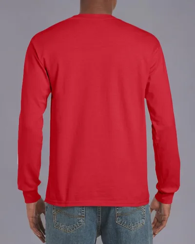 Vista 122 de Gildan - Camiseta de manga larga de algodón ultra estilo G2400 para adultos, paquete múltiple