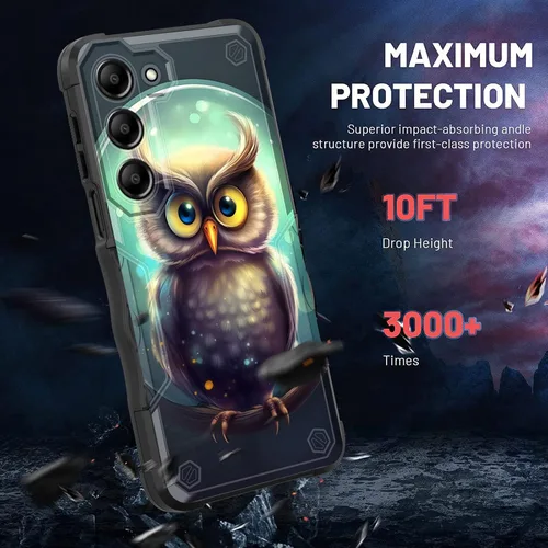 Vista 972 de Funda para Galaxy A14 5G, [Doble Capa][Protección contra Caídas de Grado Militar de 10 Pies] [Antideslizante] Funda Resistente a Prueba de Golpes