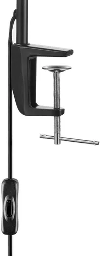 Vista 7 de Globe Electric 52900 Lex Lámpara de escritorio, color negro con oro
