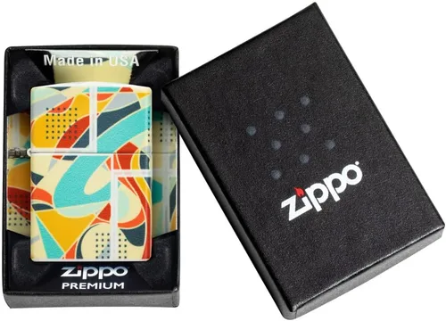 Vista 7 de Zippo Pinturas Abstractas Diseño Color 540 Encendedor De Bolsillo