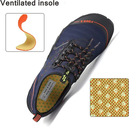 Vista 5 de Kararao Mens Womens Water Shoes Quick Dry Swim Shoes Beach Shoes Pool Surfing Aqua Sports