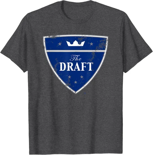 Vista 3 de H2H The Draft Fantasy Camiseta de fútbol, Negro