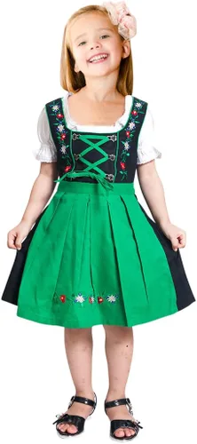 Vista 2 de Niños Dirndl Dik07 3 piezas talla 10, Oktoberfest drindle-s dress-es traje-s