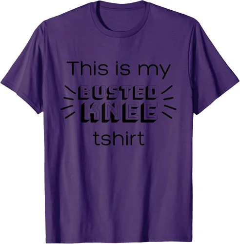 Vista 58 de Funny Broken Knee Joke - Camiseta de regalo para lesión de rodilla
