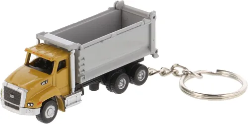 Vista 11 de Diecast Masters Cat Micro Scale Construction Vehicle Keychain