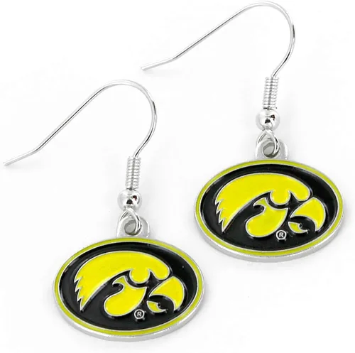 Vista 13 de aminco NCAA Pendientes colgantes con logo de la NCAA para adultos unisex