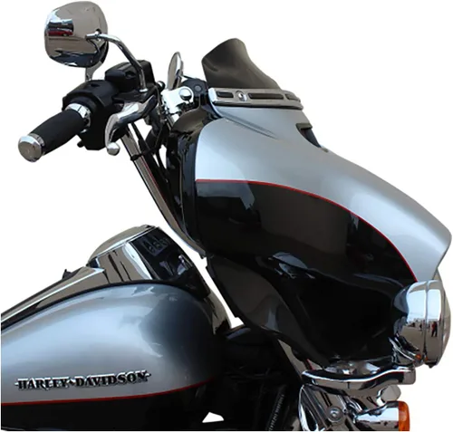 Vista 2 de Klock Werks Llamarada para FLH 2014-2023 (súper bajo 4 pulgadas, negro)
