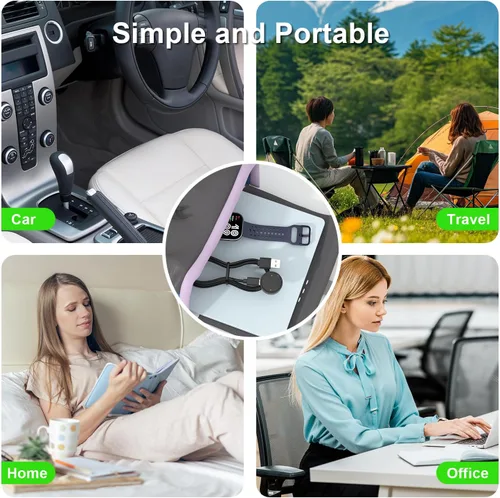 Vista 7 de Cargador para reloj inteligente Amazfit Bip 6/Active 2