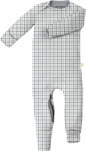 Vista 19 de GUNAMUNA Pijama unisex convertible ultrasuave para bebé, mameluco con cremallera para pañales, recién nacido a 24 meses