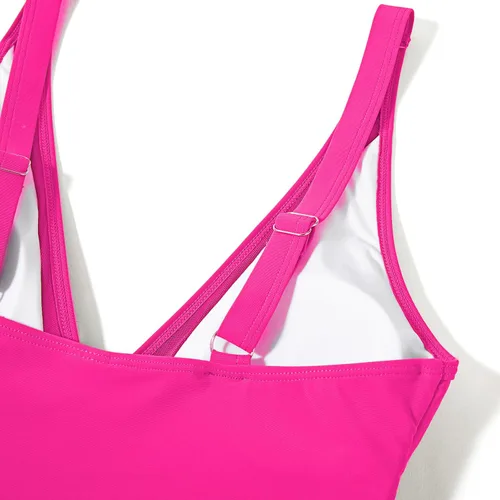 Vista 5 de SUUKSESS Traje de baño sexy de malla con control de abdomen para mujer