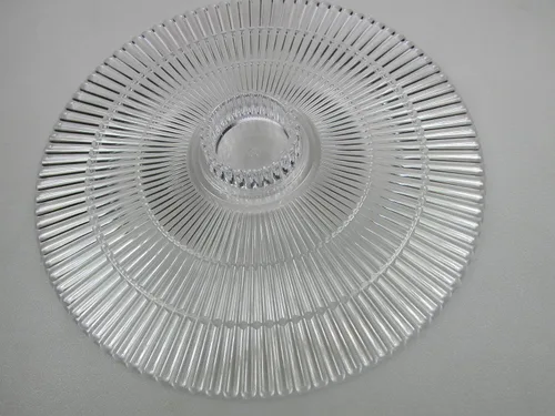 Vista 2 de Soporte para pastel de boda de 6 niveles en forma de cascada transparente (Estilo R600)
