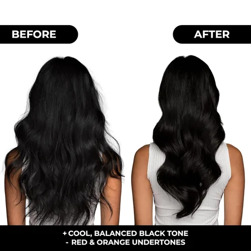 Vista 5 de naissant Champú Tonificante Cool Black para Cabello Pigmentos de Ultra Alta Pureza Neutraliza los Tonos Rojos y Naranjas Ácido Hialurónico