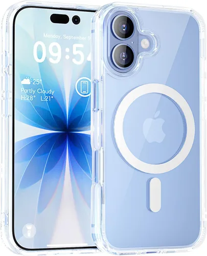 Vista 10 de MOCCA - Funda magnética resistente para iPhone XR de 6.1 pulgadas, compatible con MagSafe, funda con protección contra caídas de grado militar