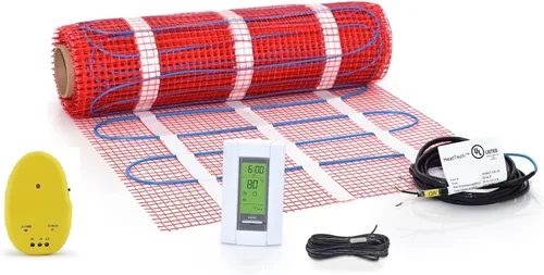 Vista 13 de tapete eléctrico de calefacción, mosaico radiante 120 V