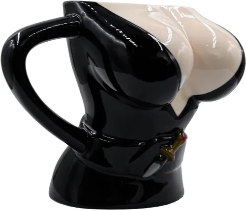 Vista 2 de kreepsville 666 Taza de café Elvira Body