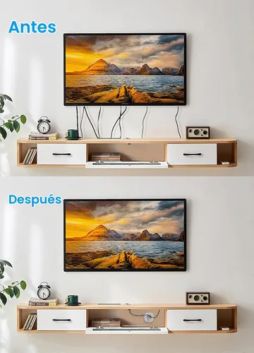 Vista 7 de Kit de gestión de cables de pared con accesorio de taladro de sierra perforadora - Incluye gestión de cables de alimentación y bajo voltaje