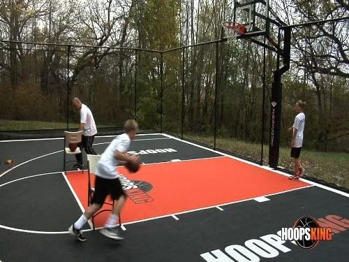 Vista 8 de All-American Jr. Video de entrenamiento de baloncesto alto, entrenamiento completo e intenso