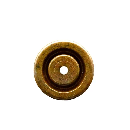 Vista 45 de Rueda fenólica de alta temperatura de 3" x 1.5" solamente - Perforación de 3/8" - Capacidad de 400 lbs por rueda - Marca Service Caster