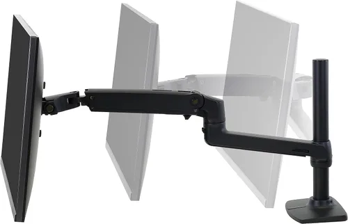Vista 5 de Ergotron Brazo para monitor LX, soporte de escritorio para un solo monitor - se adapta a monitores de computadora ultraanchos curvos planos de hasta