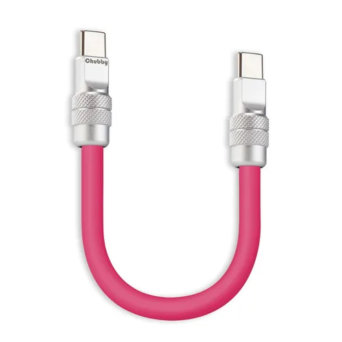 Vista 52 de chubbycable Cable corto USB C a C de 240 W, color naranja, 20 pulgadas Para iPhone 18/17/16/15 Series, MacBook Pro/Air, Galaxy S26/S25/S24, cable
