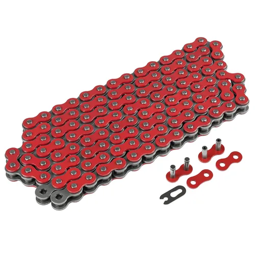Vista 6 de Caltric Cadena de transmisión compatible con Kawasaki Versys 1000 Klz1000B 2015 2016 2017 2018 rojo