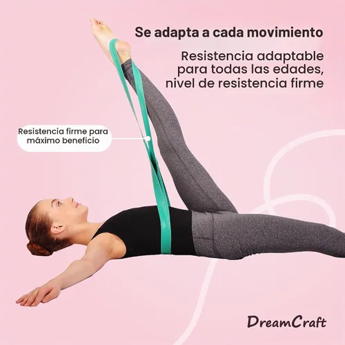 Vista 6 de SUPERIORBAND SuperiorStretch – Cinta de estiramiento para ballet y gimnasia, entrenamiento