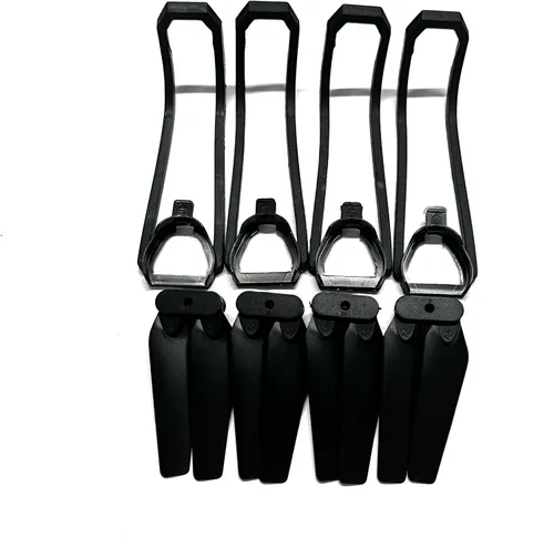 Vista 4 de Fit for E88 Teng1 E88pro RC Drone S89 Quadcopter Spare Parts Arm Propeller Blade Guard Gears Engine Replacement Accessories(Green)