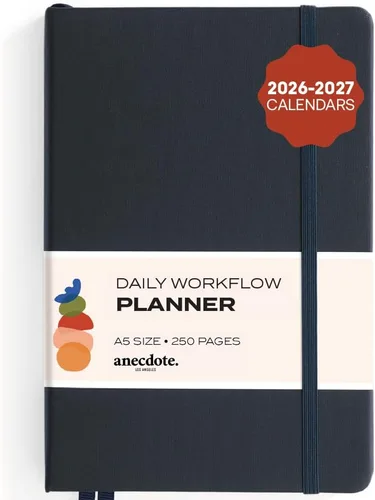 Vista 11 de Planificador Anecdote 2026: Un Planificador Mensual, Semanal y Diario 2026 para Planificar tu Éxito - Tamaño A5 Tapa Dura Comienza en Cualquier Negro