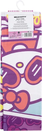 Vista 5 de Northwest Toalla de playa Hello Kitty, 30 x 60 pulgadas, verano fresco