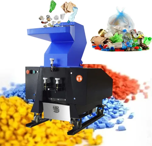 Vista 10 de INTSUPERMAI Trituradora de plástico eléctrico Máquina trituradora granuladora Máquina trituradora de plástico resistente Reciclaje para plástico