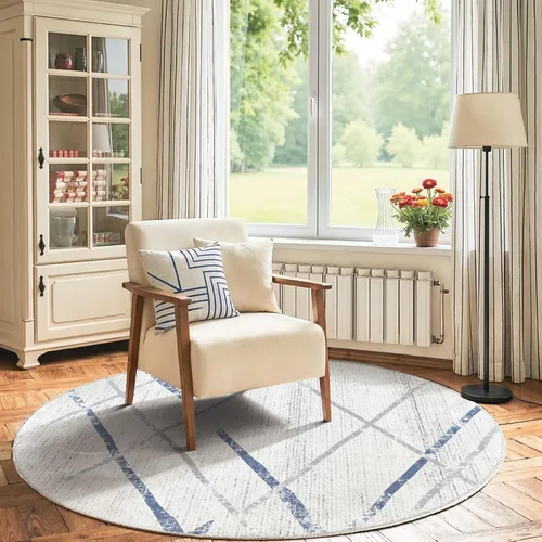 Vista 142 de jinchan Alfombra marroquí de pasillo 2x6 - Alfombra de pasillo lavable a máquina para cocina, alfombra moderna geométrica suave de pelo bajo